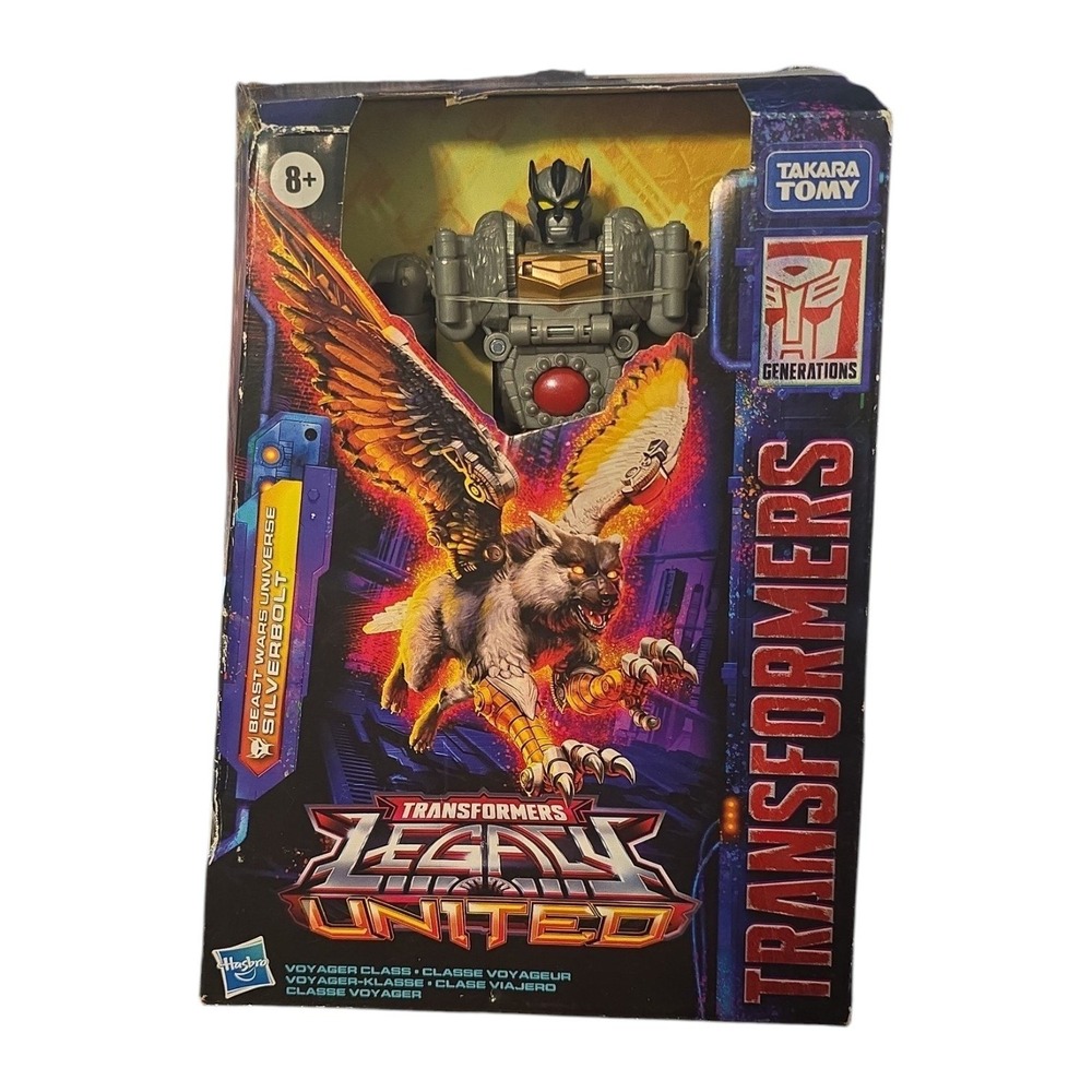 Transformers Legacy United Voyager Beast Wars Silverbolt Action Figure G1 40th